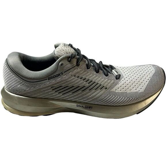 Brooks Levitate DNA AMP Womens Sz 8.5 Gray Silver Running Shoes 1202581B131 READ - Picture 3 of 16